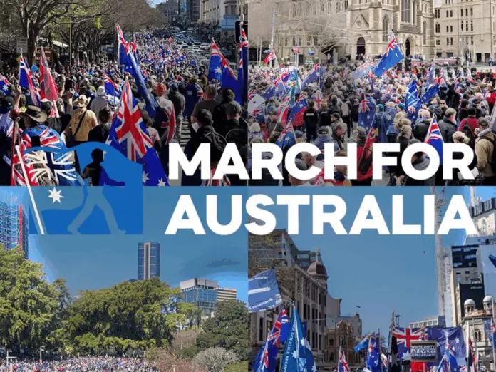 MARCH FOR AUSTRALIA RALLIES, AUSTRALIA, ऑस्ट्रेलिया
