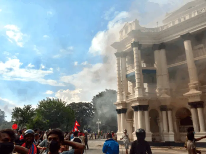 NEPAL GHAZIABAD WOMAN KILLED AFTER GEN Z PROTESTORS SET FIRE IN HOTEL, जेन-जी प्रोटेस्ट