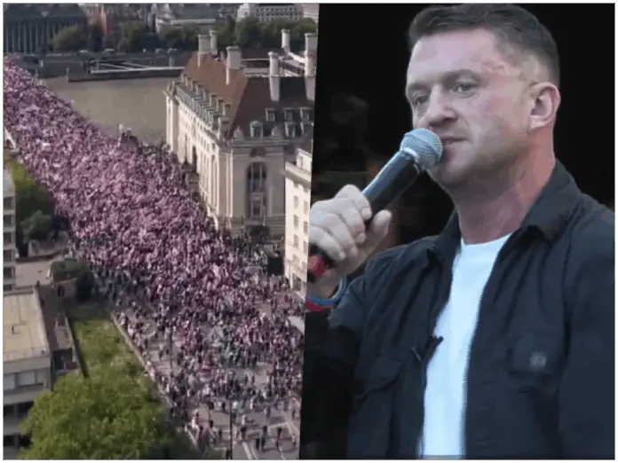 Who is Tommy Robinson, Tommy Robinson, Tommy Robinson’s Unite the Kingdom rally, London, UK’s largest right-wing protests