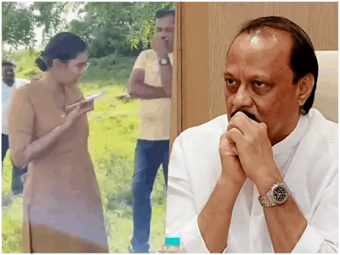 IPS Anjana Krishna viral video, ajit pawar IPS Anjana Krishna call, IPS officer profile, Ajit Pawar IPS controversy,