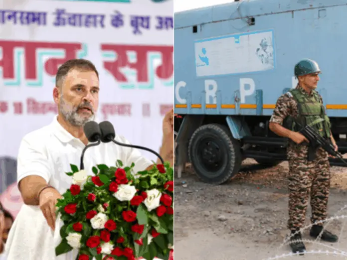 crpf letter to rahul gandhi flags serious concerns about his security, राहुल गांधी