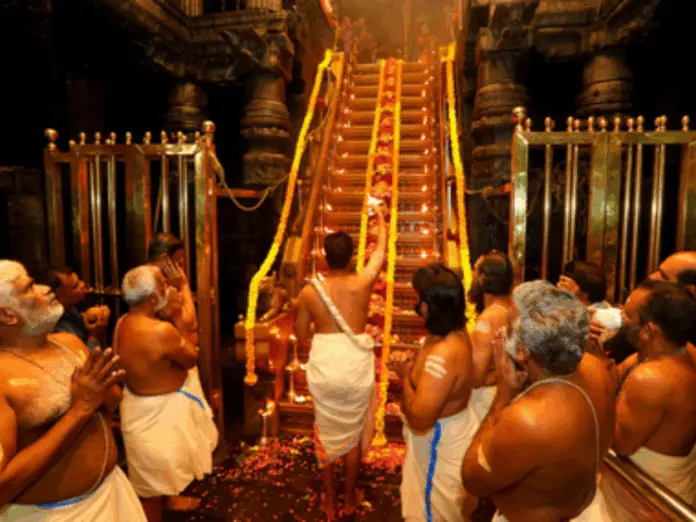 kerela sabarimala temple peedam recovered by tdb, सबरीमाला