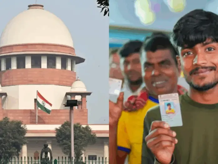 supreme court ordered election commission to consider aadhar card 12th document, सुप्रीम कोर्ट