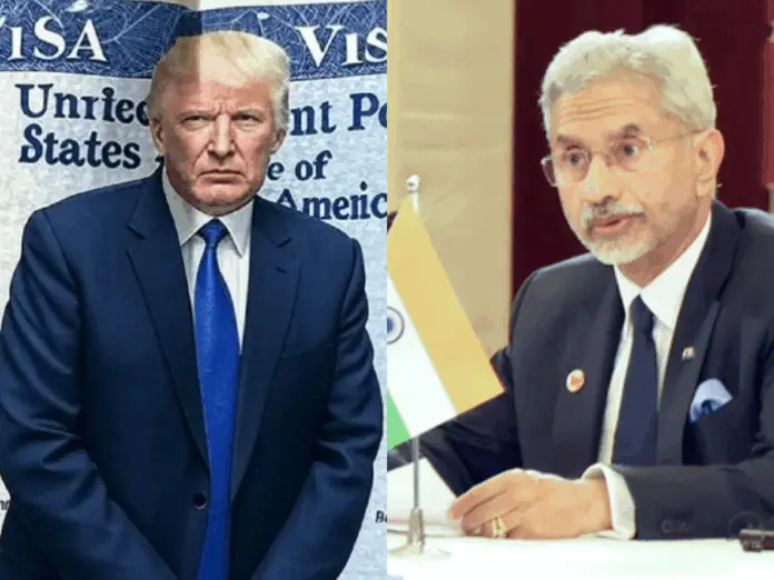 what did india reaction on donald trump h1b visa new rules, एच-1बी वीजा
