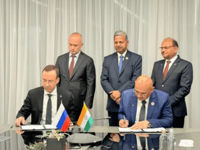 hal signed mou with russia pjsc uac to maufacture sj 100 in india