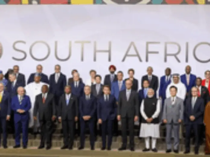 g20 summit south africa adopt declarataion after us boycott