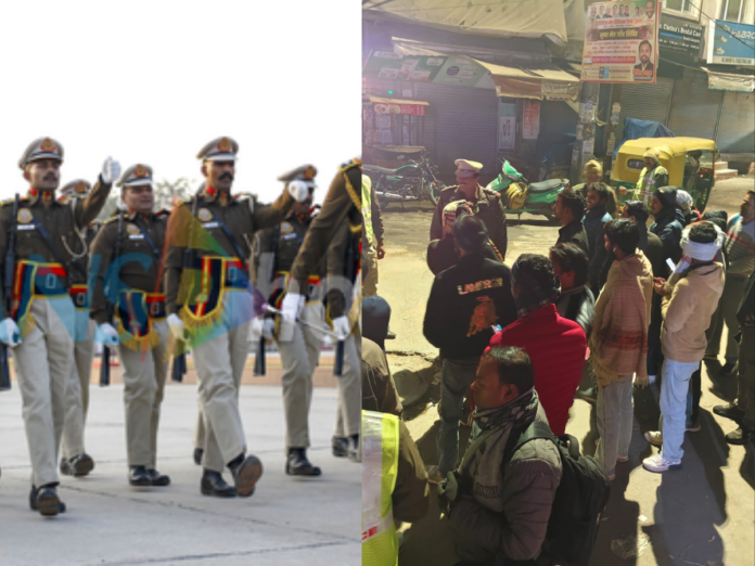 delhi police arrested over 200 people seized arms and frugs , दिल्ली पुलिस