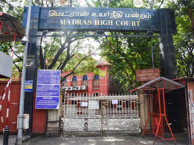 MADRAS HIGH COURT, मद्रास हाई कोर्ट