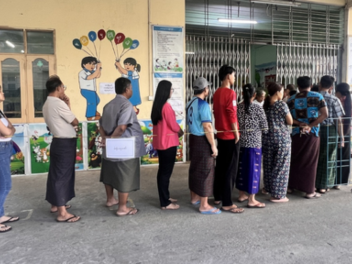 myanmar pro military party usdp declares its win in junta run election after 2021 coup, म्यांमार