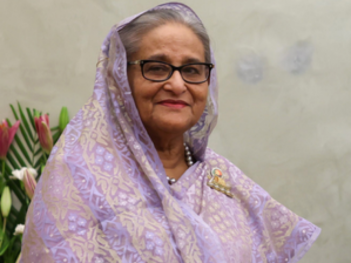 bangladesh former pm sheikh hasina called elections farcical illegal, बांग्लादेश