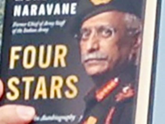 general mm narvane first reaction ongoing controversey on his memoir four stars of destiny, जनरल नरवणे