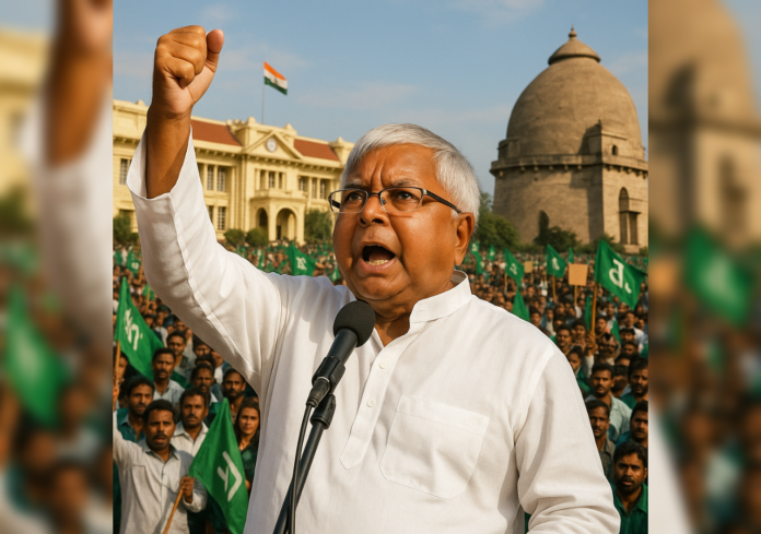 lalu yadav, lalu prasad yadav, lalu lost first election, lalu first election result,