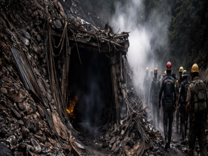 meghalaya 16 workers killed in illegal coal mine explosion, मेघालय
