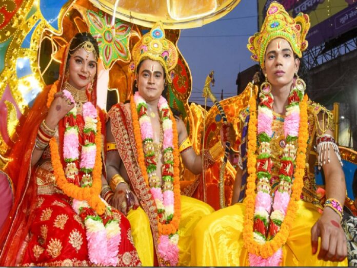 Patna: Ram Navami Celebrations (Photo- IANS)