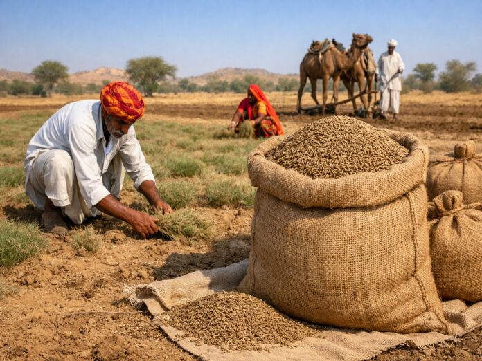 Cumin Farmers Rajasthan (फोटो- AI)