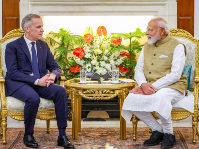 indian pm narendra modi meet with canada pm mark carney, नरेंद्र मोदी