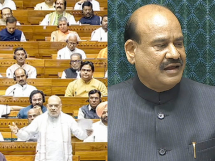 om birla safe in no confidence motion against him by opposition, ओम बिरला