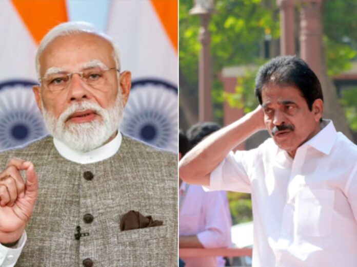 PM MODI FACE PRIVILEDGE MOTION IN LOKSABHA OVER REMARKS IN NATIONAL ADDRESS, पीएम मोदी, कांग्रेस, केसी वेणुगोपाल, विशेषाधिकार हनन नोटिस