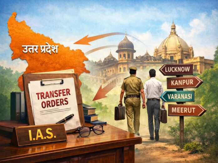 UP IAS Transfer (Representational Photo)
