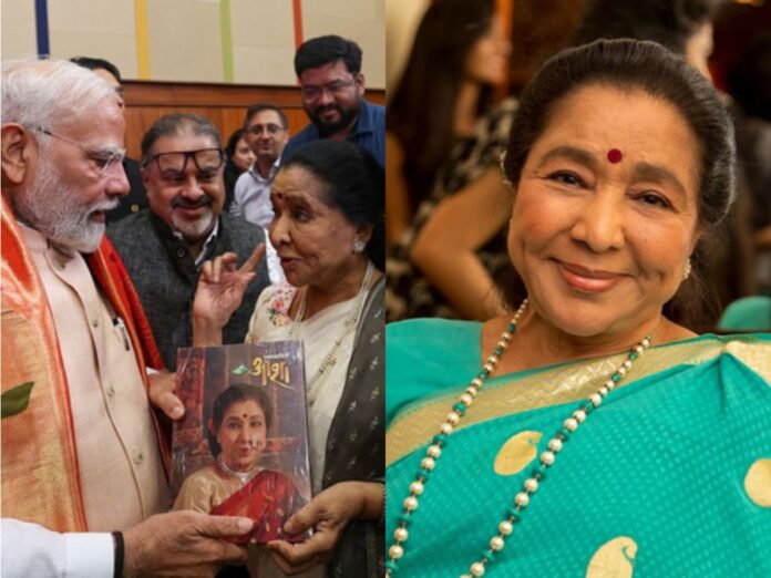 asha bhosle passed away pm modi and bollywood personalities pay tribute, आशा भोसले