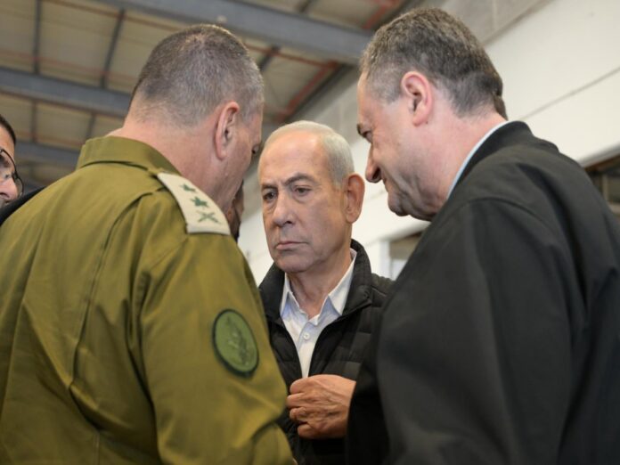 Benjamin Netanyahu Visits Palmachim Air Base During Operation ‘Lion’s Roar’ (File Photo- IANS)
