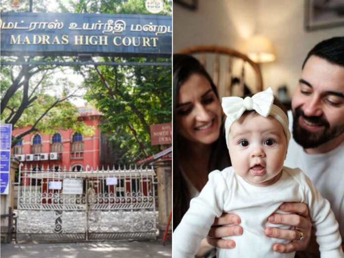 madras high court appoint hindu couple as guardian of child, मद्रास हाई कोर्ट