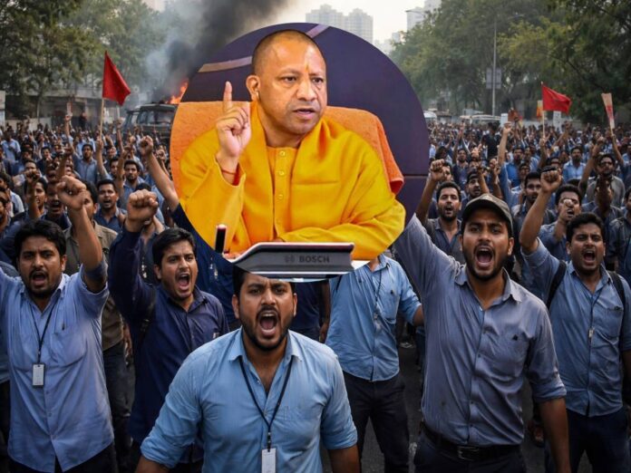 noida worker salary hike, नोएडा में बढ़ी मजदूरी, नोएडा आंदोलन, श्रमिक आंदोलन,