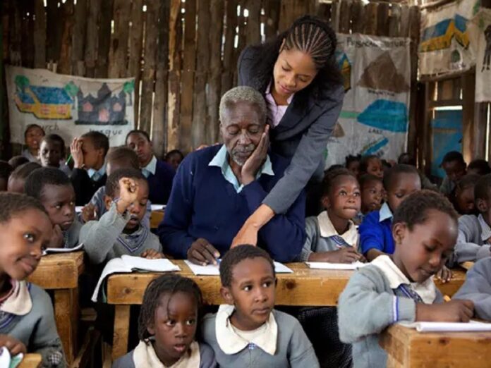 The First Grader Movie scene