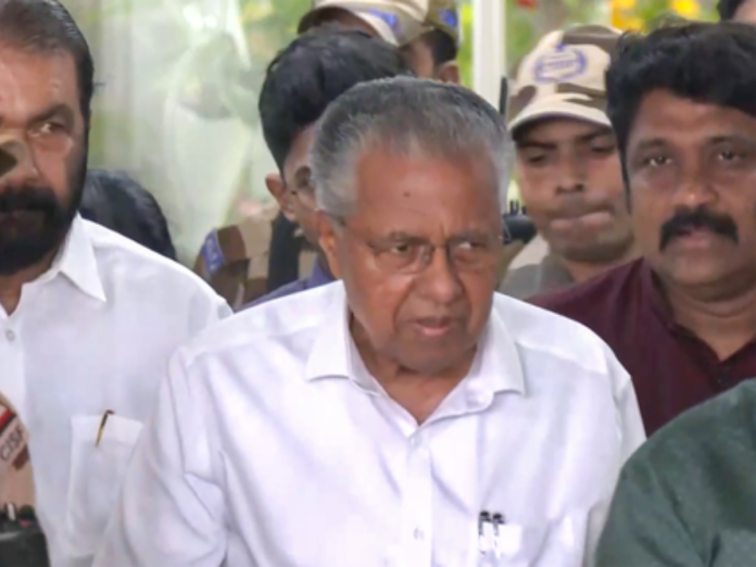 kerelam ed raided former cm pinarai vijayan and son is law house in cmrl moneylaundering case, केरलम