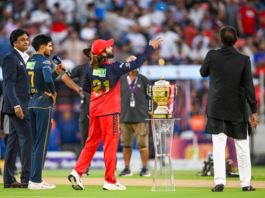 rcb won the toss and elected bowl first