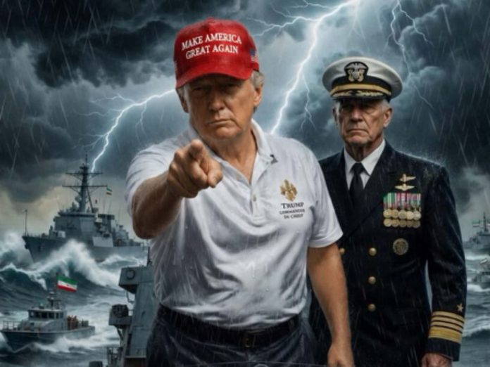 trump-cryptic-post-warn-iran calm before storm, डोनाल्ड ट्रंप