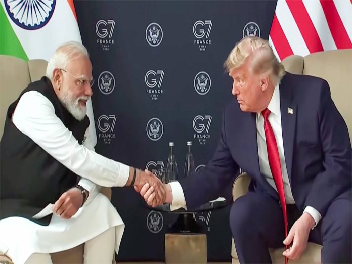 Evian: Modi and Trump hold bilateral talks