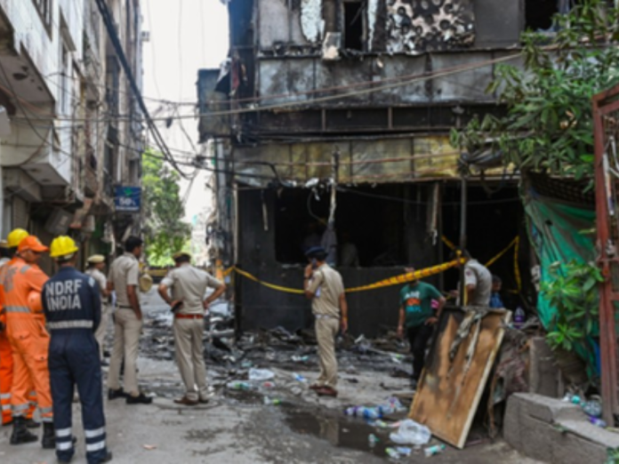 malviya-nagar-fire-accident-sealed-windows-and-sensor-gates turned this into tragedy, मालवीय नगर