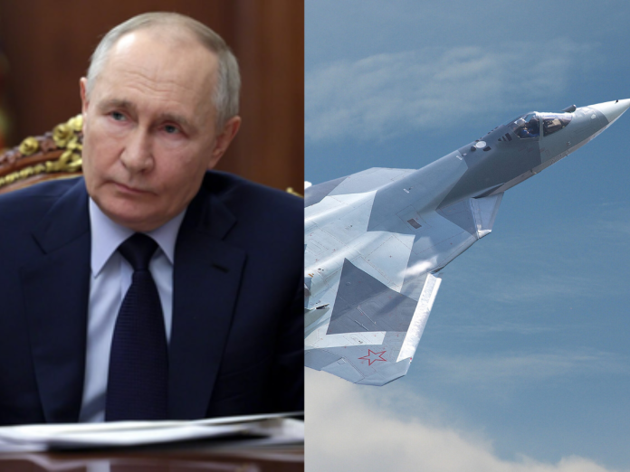 vladimir putin offer su-57 stealth fighter jet for india, व्लादिमीर पुतिन