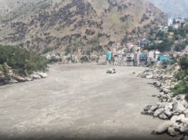 JAMMU KASHMIR Landsilde in kishtwar near kwar power project, जम्मू-कश्मीर