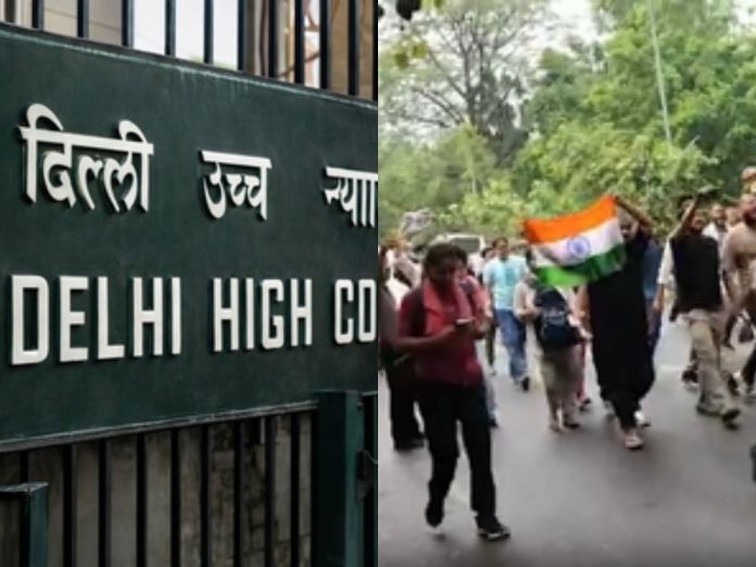 delhi-high-court-seeks-response-from-police-lathicharge-on-protesters-ordered-to-preserve cctv, दिल्ली हाई कोर्ट