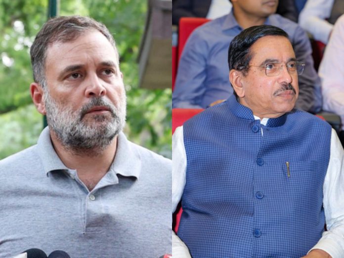 rahul-gandhi-takes-jibe-at-pralhad-joshi called defender of rapists, राहुल गांधी, प्रल्हाद जोशी
