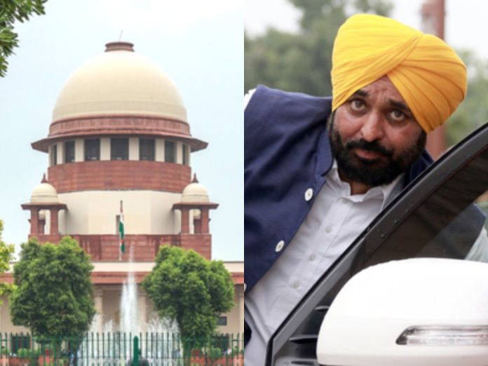 supreme-court-issue-notice-to-punjab-cm-bhagwant-mann-on-plea-to-quash protest case, सुप्रीम कोर्ट, भगवंत मान