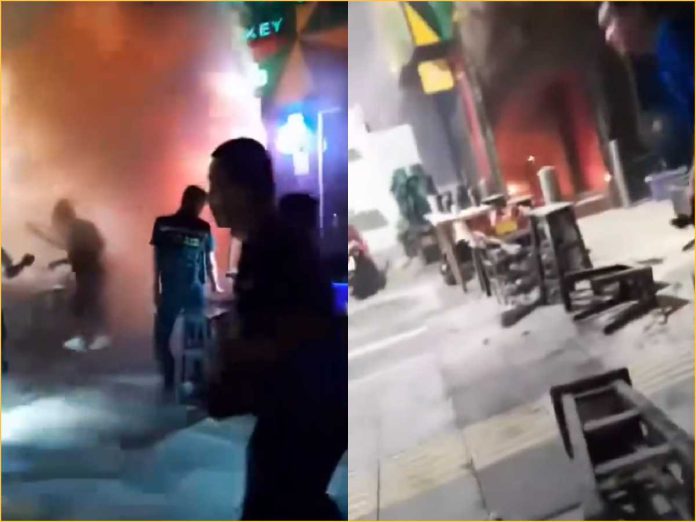 Bangkok pub fire, thailand pub fire,