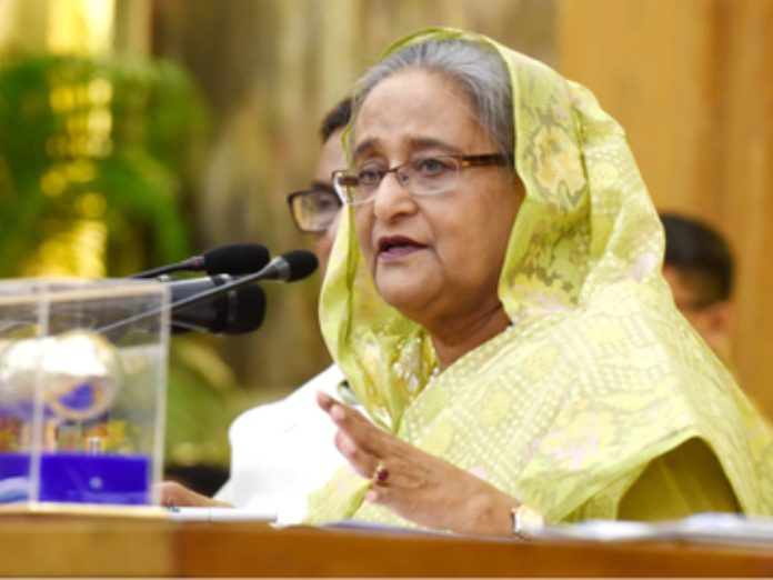 sheikh-hasina-public-appearance-after-2-years-said FORCED AWAY FROM BANGLADESH, शेख हसीना