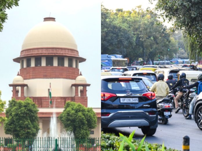 supreme court direct centre to start pilot project no fuel to uninsured vehicles, सुप्रीम कोर्ट