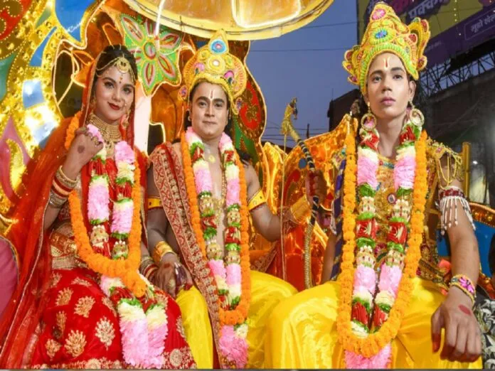 Patna: Ram Navami Celebrations (Photo- IANS)